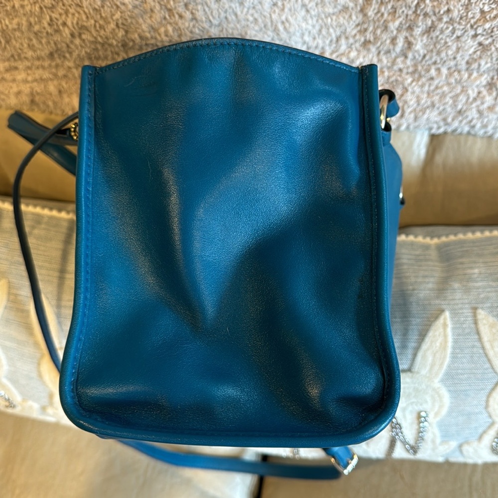 Teal Coach handbag - Picture 5 of 6